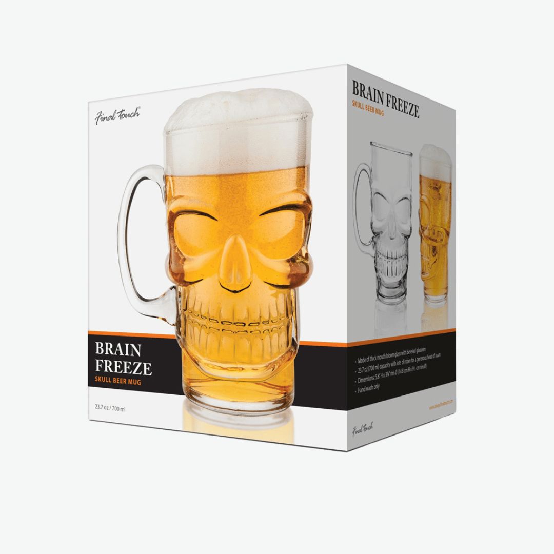 Skull Beer Glass