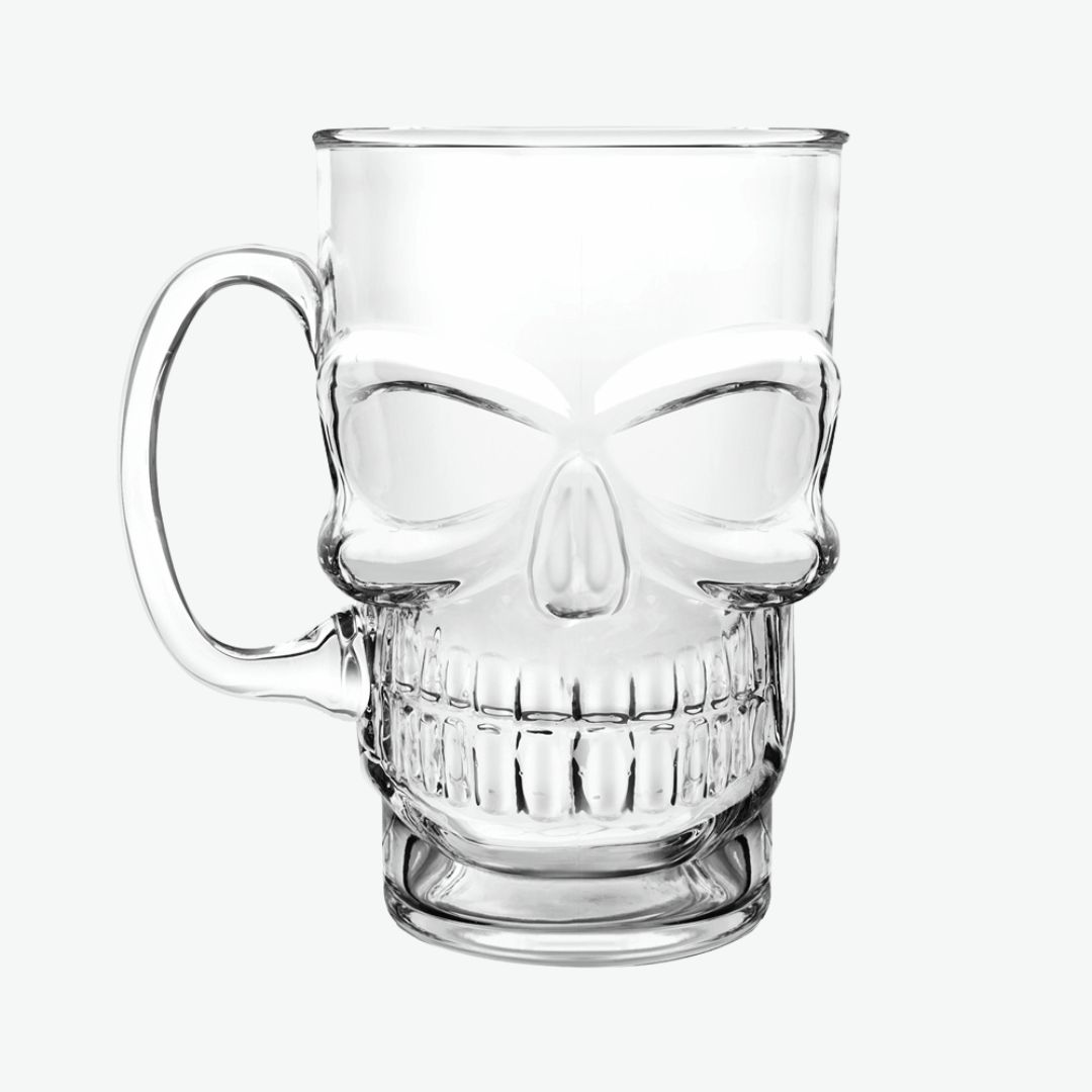 Skull Beer Glass