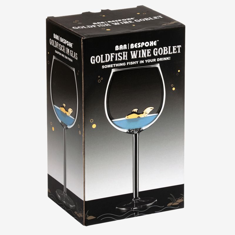 Goldfish Wine Glass
