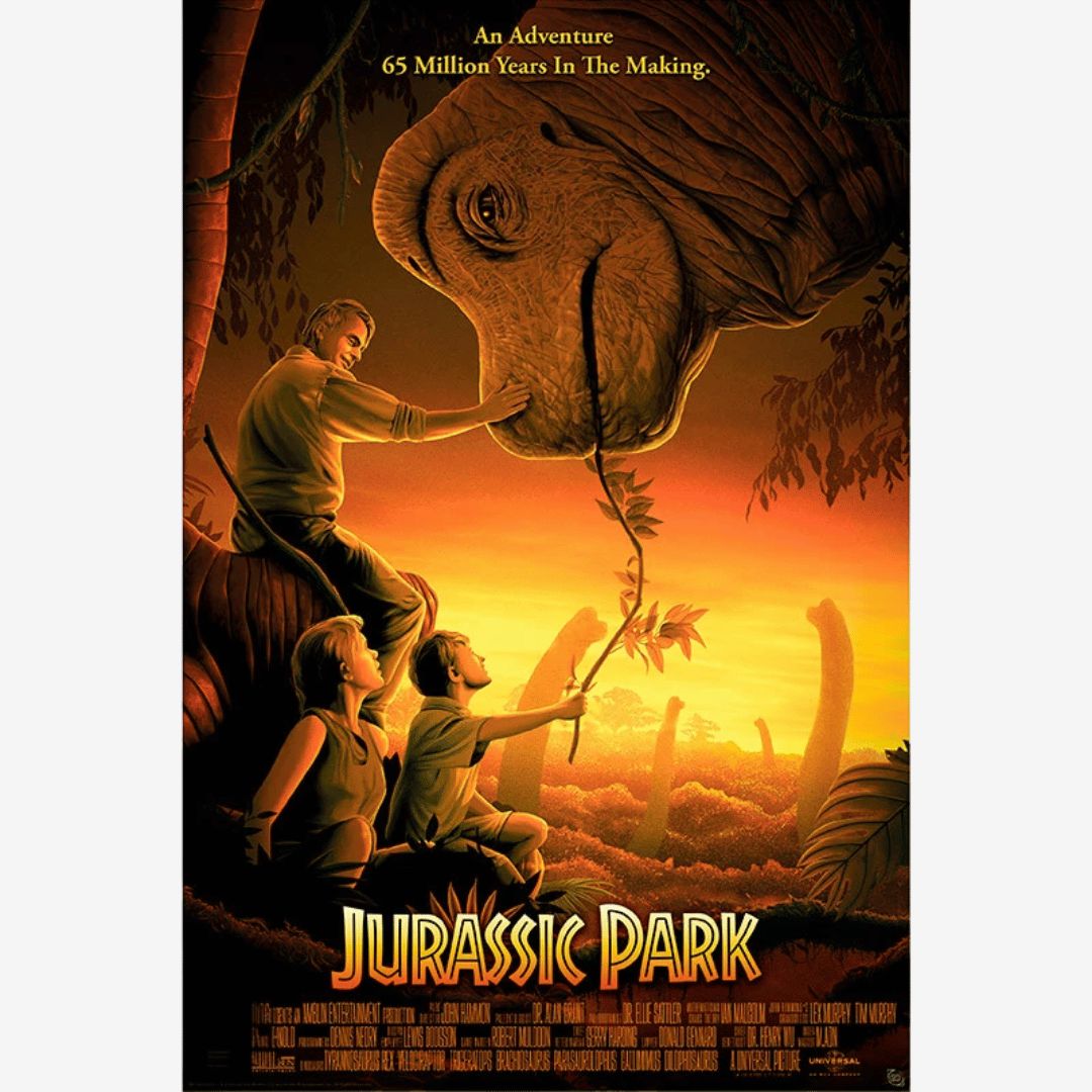 Jurassic Park Vintage Poster Maxi Poster (A16)