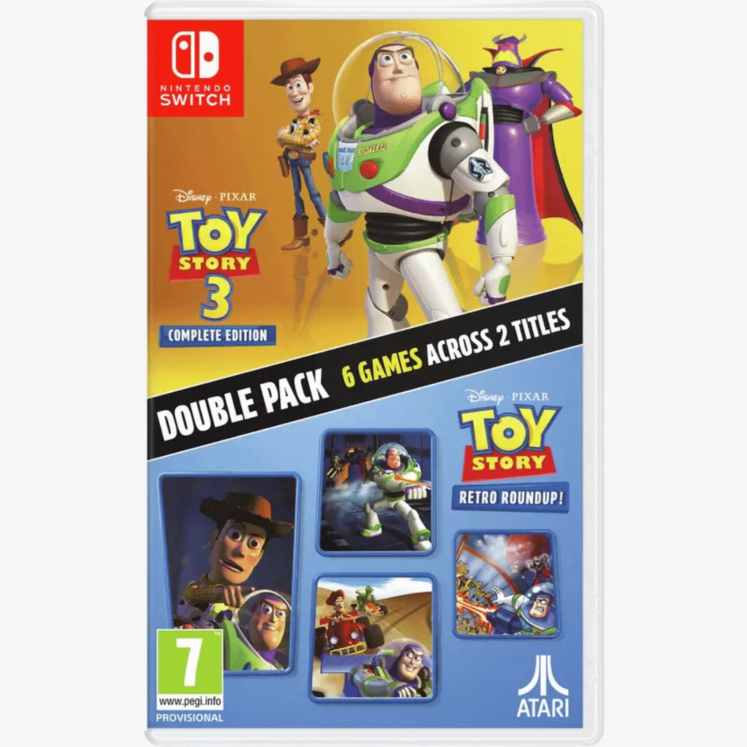 Toy Story: Retro Roundup! + Toy Story 3 Complete Edition Double Pack | Switch 370
