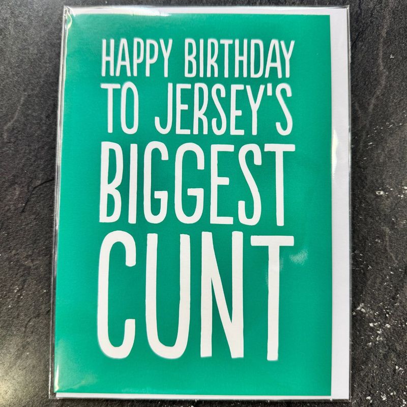 Happy Birthday To Jerseys Biggest Cunt