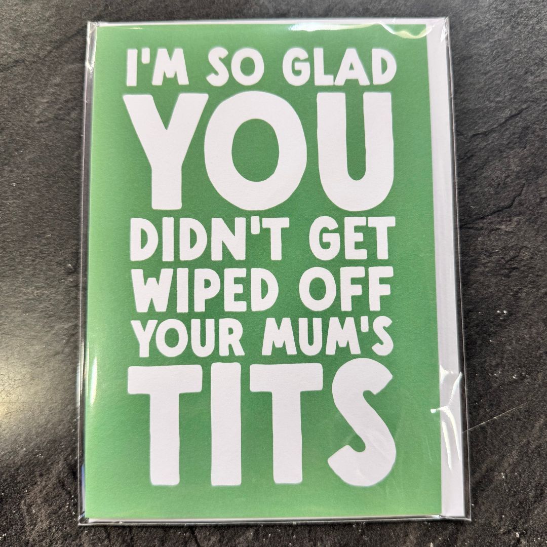 Wiped Off Mums Tits
