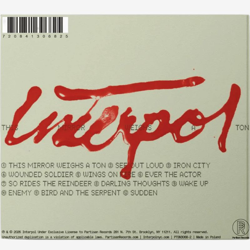 Interpol | This Mirror Weighs a Ton | CD 396