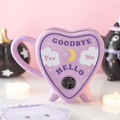 Pastel Planchette Shaped Ceramic Mug