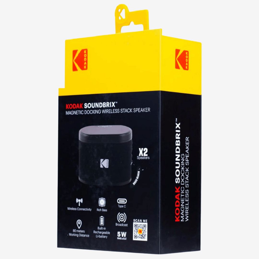Kodak® SoundBrix™ 2-Piece Bluetooth® Speaker System