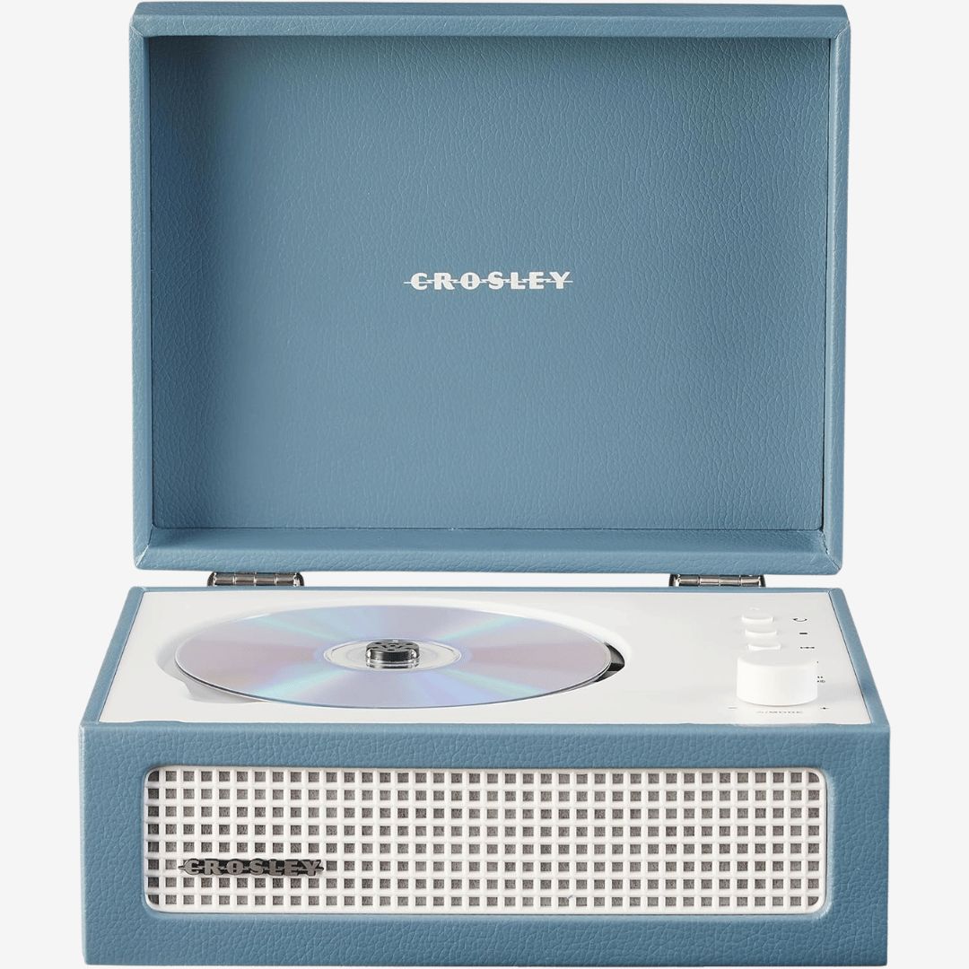 Crosley Voyager CD Player (Washed Blue)