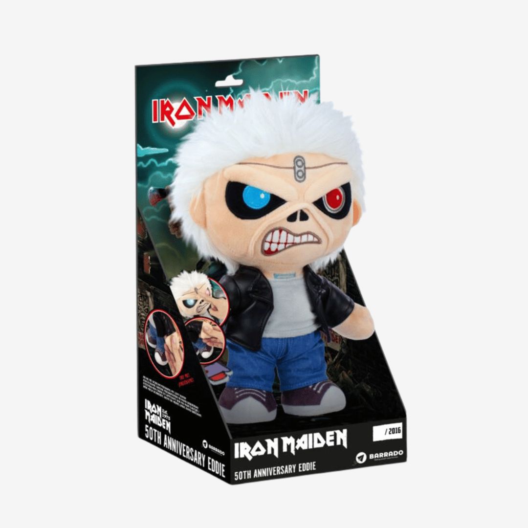Iron Maiden Eddie (50th Anniversary) Plush 11"/28cm