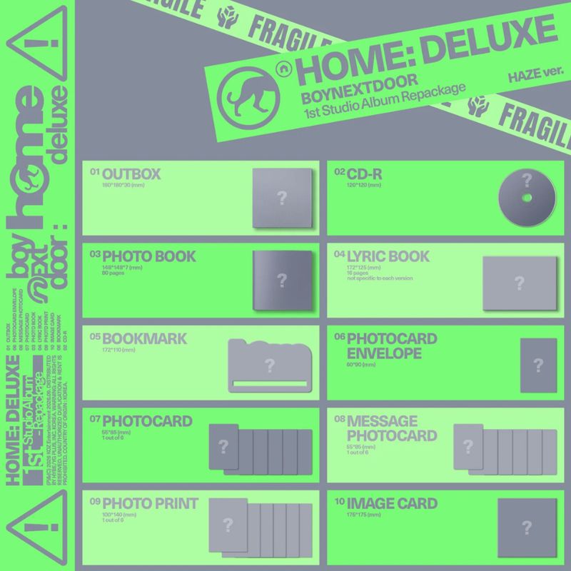 BOYNEXTDOOR | HOME: DELUXE | HAZE VER. | CD
