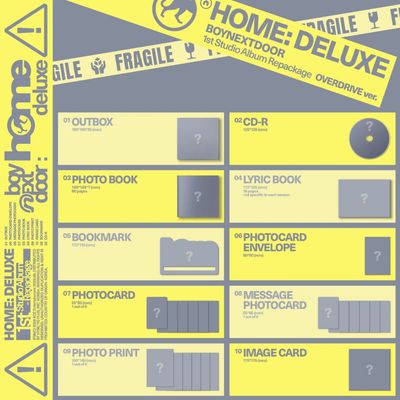 BOYNEXTDOOR | HOME: DELUXE | OVERDRIVE VER. | CD