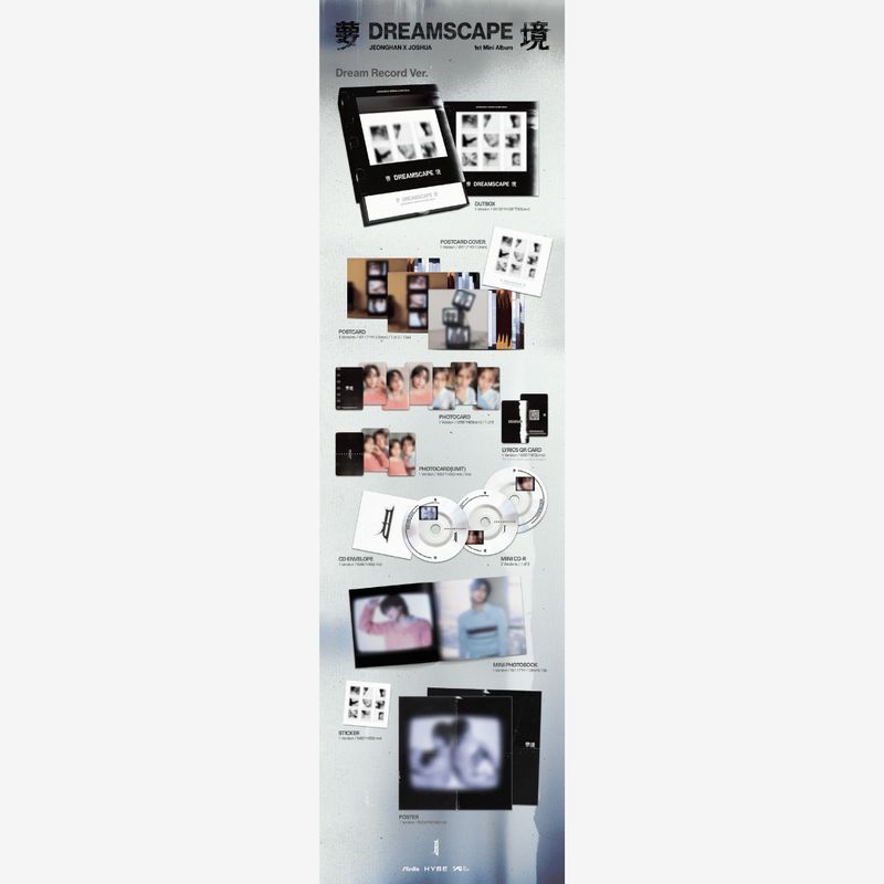 JEONGHAN x JOSHUA | DREAMSCAPE | Dream Record Ver. | CD