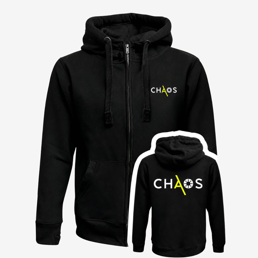 CHAOS Premium Zip Hoodie, Size: XXL (44-46)