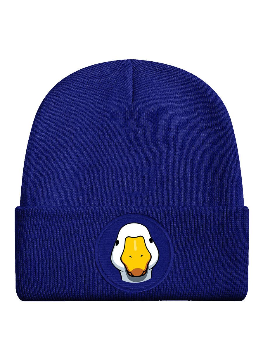 Silly Goose Up Close &amp; Silly Royal Blue Beanie