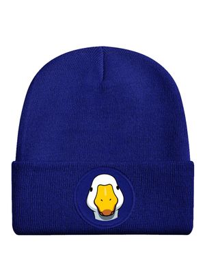 Silly Goose Up Close &amp; Silly Royal Blue Beanie