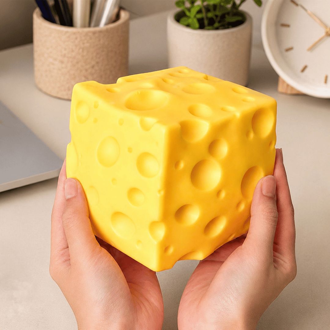 Giant Squishy Cheese Block