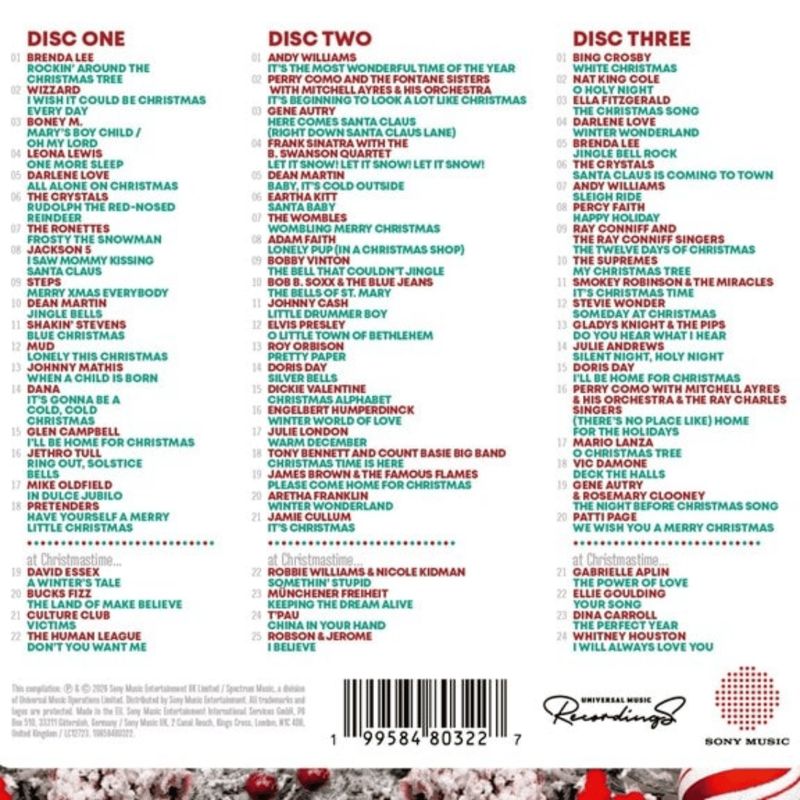 Various Artists | The Hits Album: The Christmas Album | 3CD 460