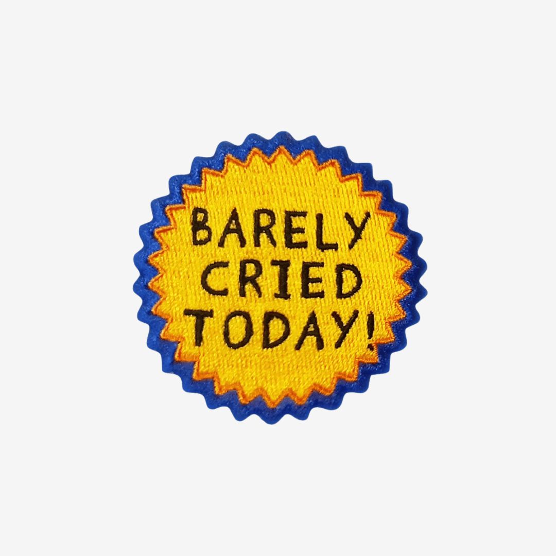 Barely Cried Today Patch