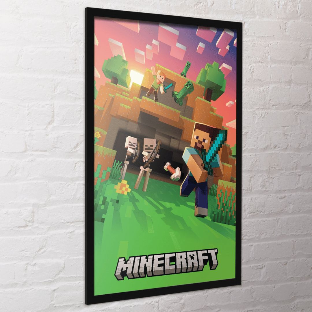 MINECRAFT (CINEMATIC SKELETONS) MAXI POSTER (A17)