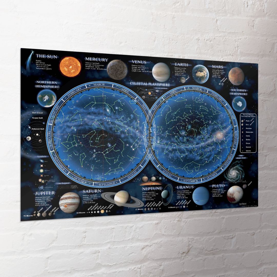 DAVID PENFOUND (CELLESTIAL PLANASPHERE) MAXI POSTER (A46)