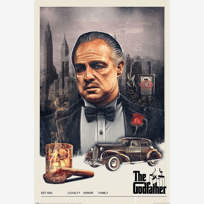 THE GODFATHER (LOYALTY HONOUR FAMILY) MAXI POSTER (A29)