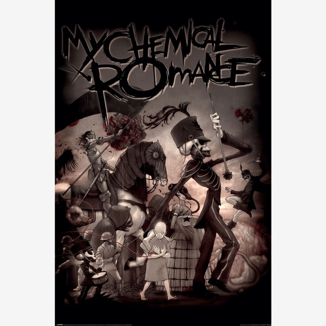 MY CHEMICAL ROMANCE (BLACK PRADE) MAXI POSTER (A34)