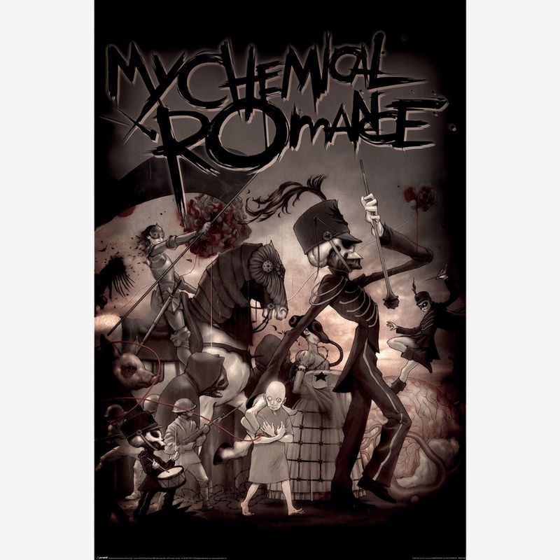 MY CHEMICAL ROMANCE (BLACK PRADE) MAXI POSTER (A34)