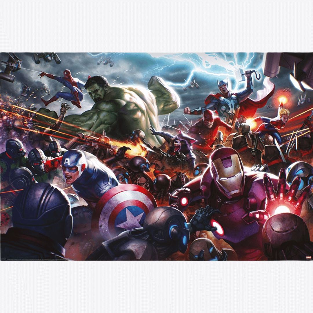 MARVEL FUTURE FIGHT (HEROES ASSAULT) MAXI POSTER (A48)