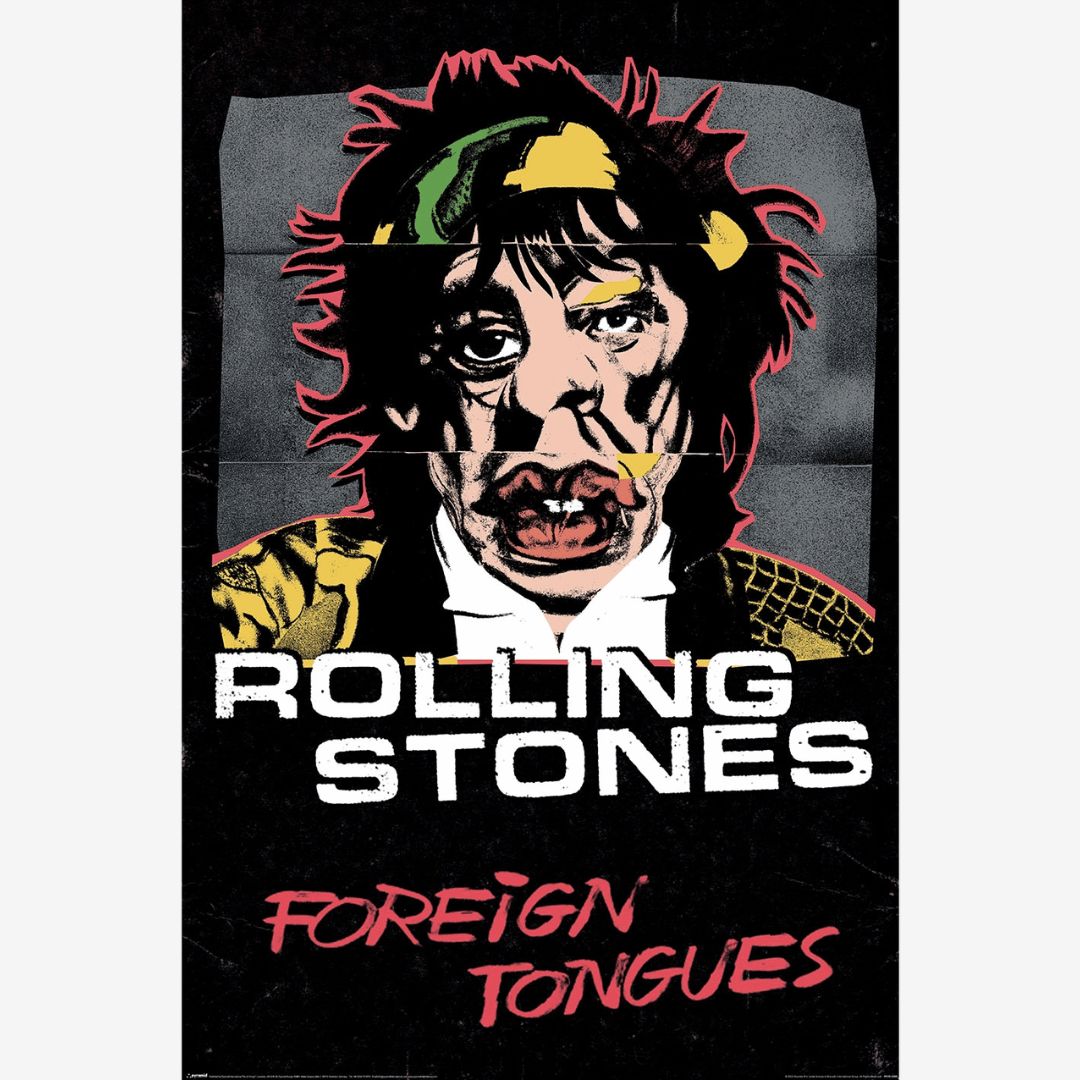 ROLLING STONES (FOREIGN TONGUES ALBUM) MAXI POSTER (A67)