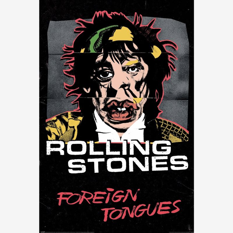 ROLLING STONES (FOREIGN TONGUES ALBUM) MAXI POSTER (A67)
