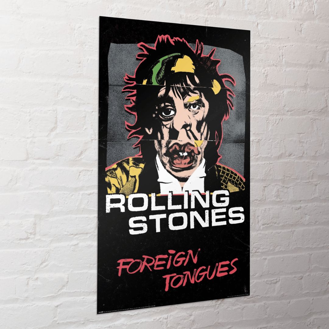 ROLLING STONES (FOREIGN TONGUES ALBUM) MAXI POSTER (A67)