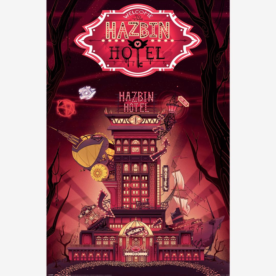 HAZBIN HOTEL (KEY ART) MAXI POSTER (A72)