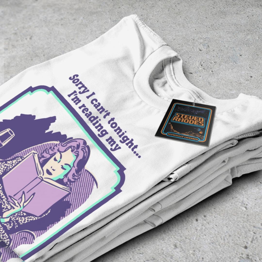 STEVEN RHODES (FANTASY SMUT) WHITE UNISEX T-SHIRT