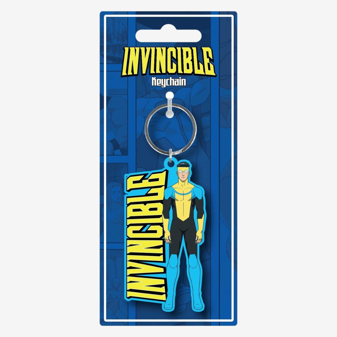 INVINCIBLE (LOGO) PVC KEYCHAIN