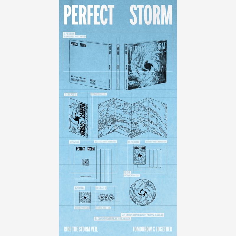 TOMORROW X TOGETHER | PERFECT STORM | RIDE THE STORM VER. | CD