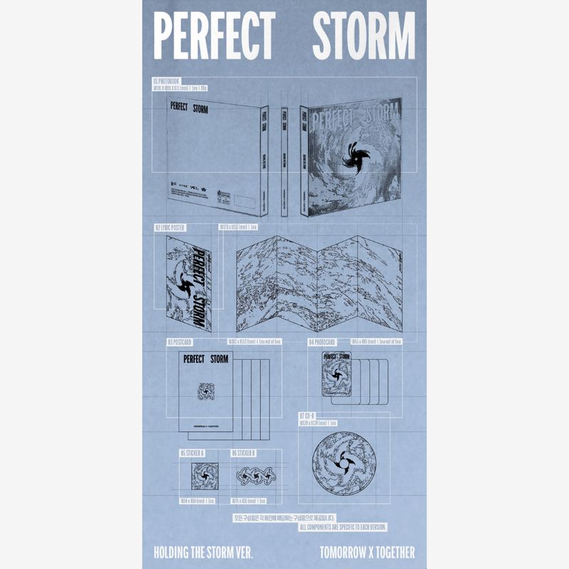 TOMORROW X TOGETHER | PERFECT STORM | HOLDING THE STORM VER. | CD