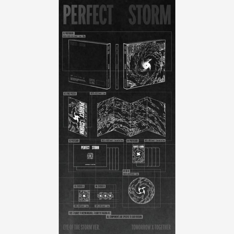TOMORROW X TOGETHER | PERFECT STORM | EYE OF THE STORM VER. | CD