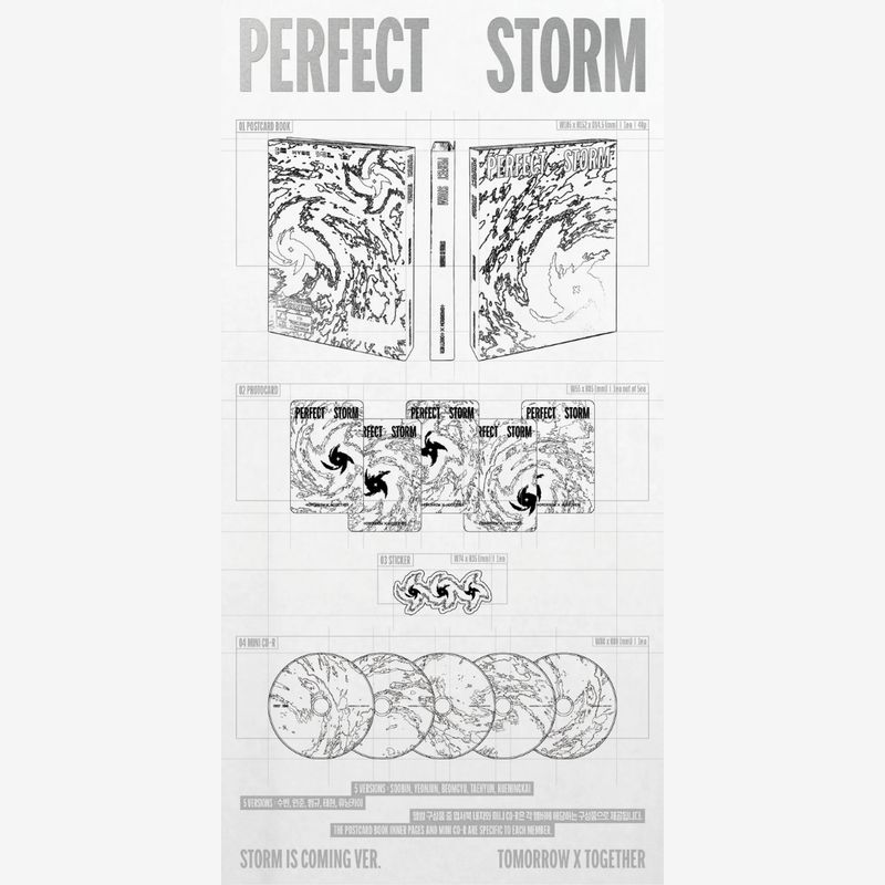 TOMORROW X TOGETHER | PERFECT STORM | STORM IS COMING VER. | CD
