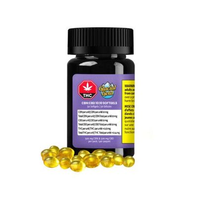 CBN:CBD 10:10 Softgels - 50 Pack