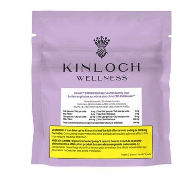 CBD 900 Blackberry Lemon Gummies