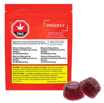 Nightly Cherry Pomegranate Gummies