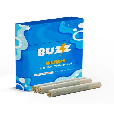 Kush Indica Pre-Rolls - 20x0.5g