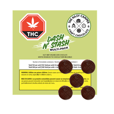 Hazy Mint Organic Dark Chocolate (5 pack)