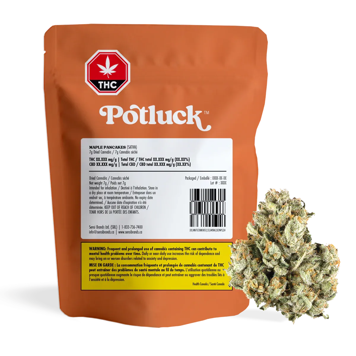 Maple Pancakes - 7g