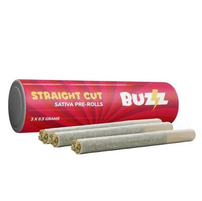 Silver Haze Straight Cut Sativa Pre-Rolls