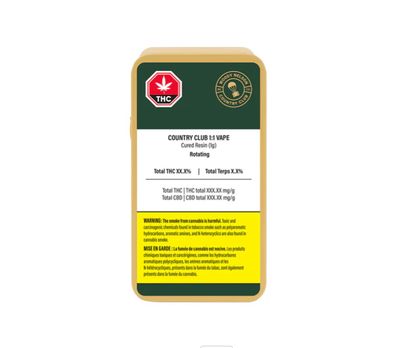 Country Club 1:1 Cured Resin 510 - 1g