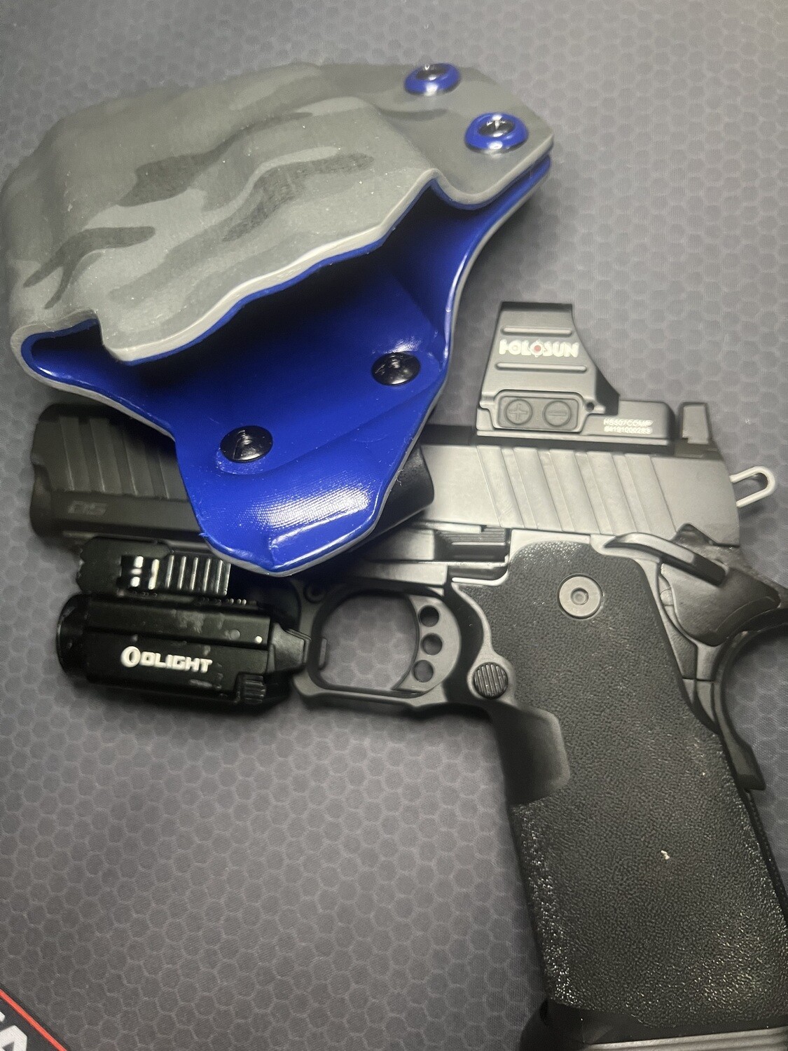 1911 DS Prodigy 4.25 in Double Kydex Holster