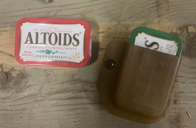 Custom Kydex Altoids Can Holders
