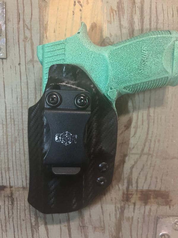 P250 compact/w rails Double Kydex Holster