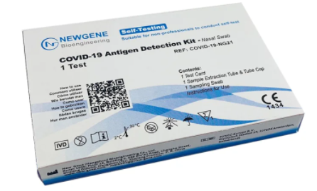 New Gene Covid-19-Antigen-Testkit - 1 VE (500 Tests) New Gene Covid-19-Antigen-Testkit - 1 VE (500 Tests)