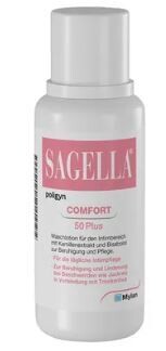 SAGELLA poligyn - Comfort 50 Plus: Intimwaschlotion mit Kamillenextrakt und Bisabolol SAGELLA poligyn - Comfort 50 Plus: Intimwaschlotion mit Kamillenextrakt und Bisabolol